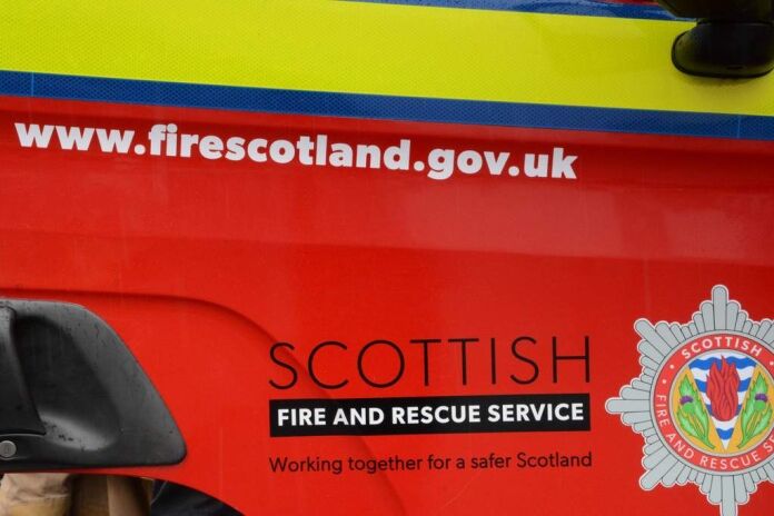 BATTLE FOREST FIRE LOCH DOON
