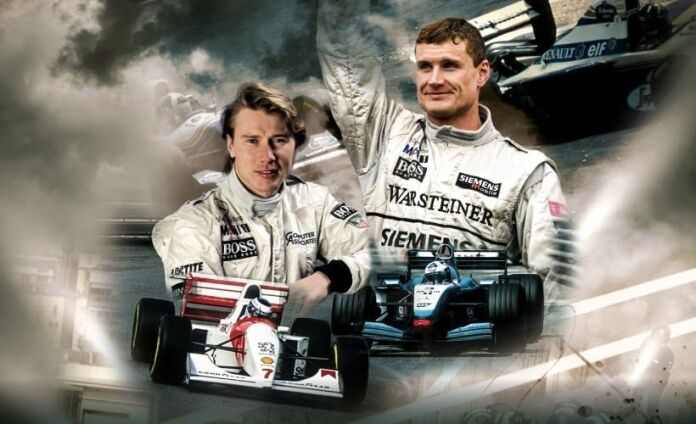 DUMFRIES AND GALLOWAY RACE ACE COULTHARD GOES ON TOUR WITH OLD TEAM MATE